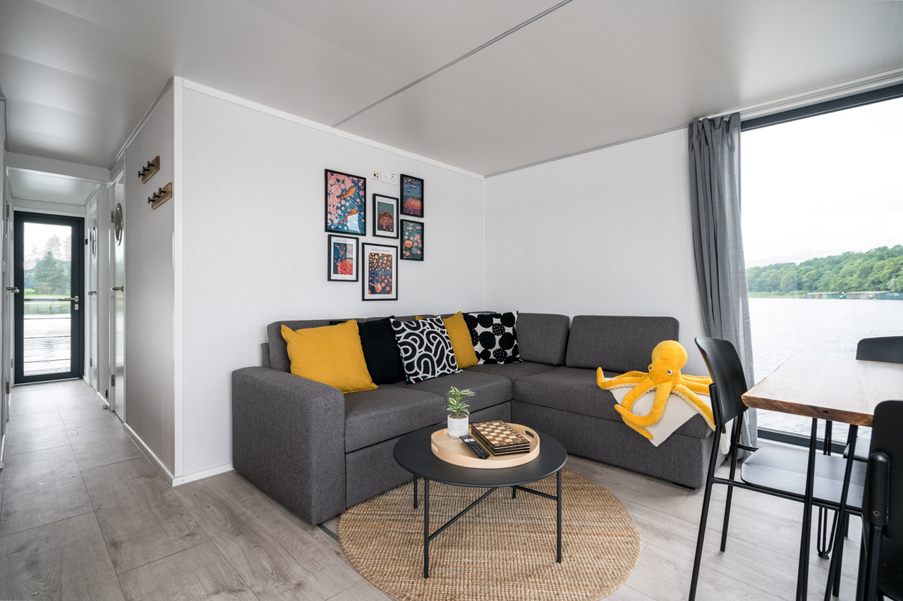 Schlafsofa im Wohnzimmer